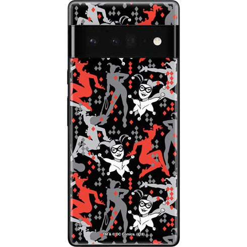 DC Comics Harley Quinn All Over Print Google Pixel 6 Pro Skin